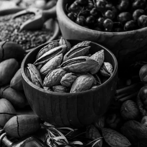 Ingredients containing vitamin E, natural minerals and dietary f
