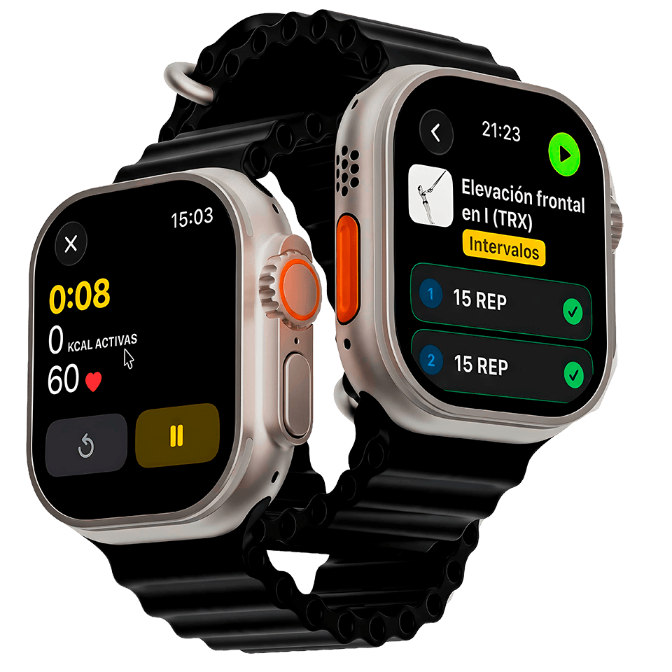 WeFit Go en Apple Watch Ultra